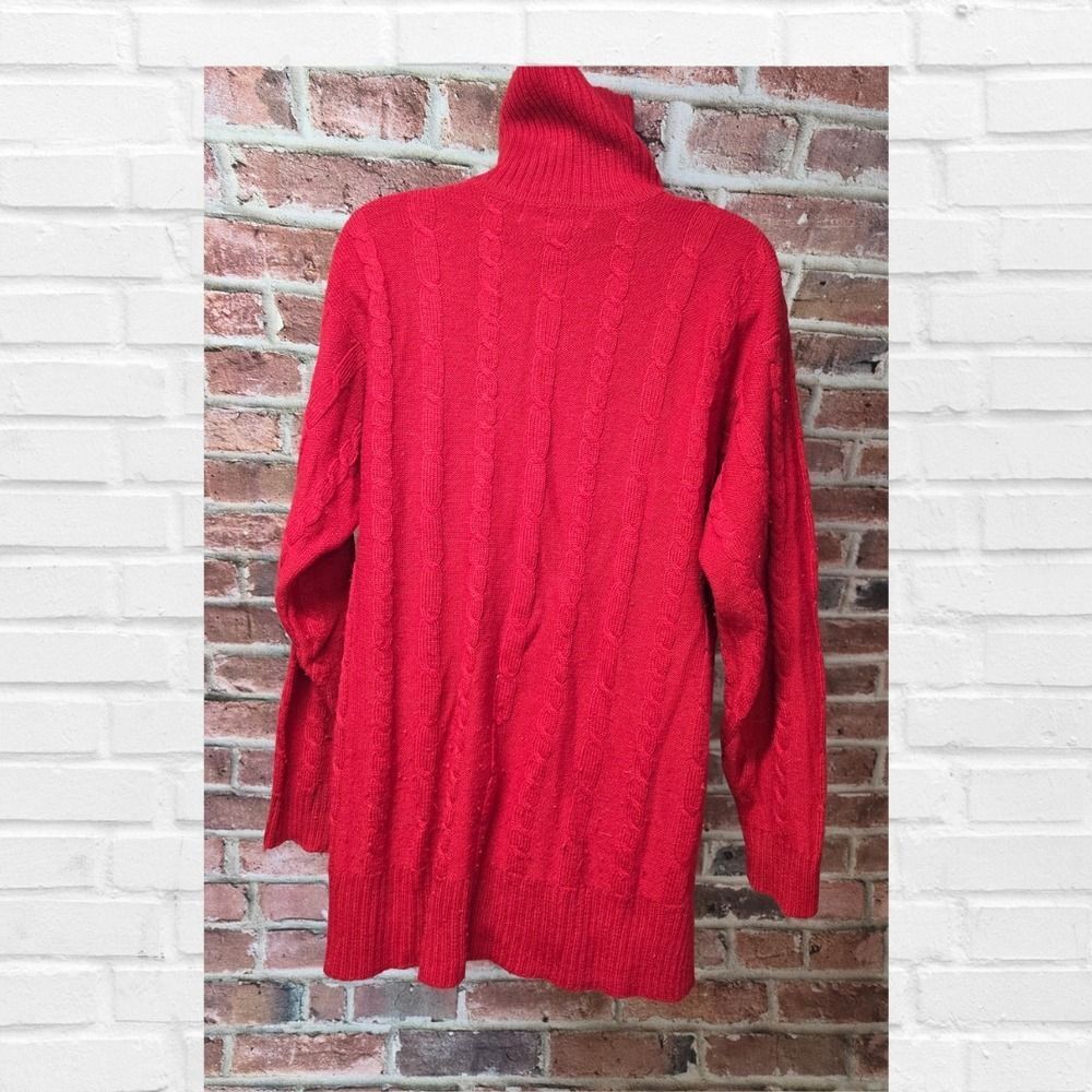 Vintage Men's‎ JH COLLECTIBLES Wool 80s Turtleneck Sweater Large